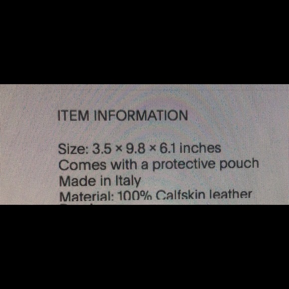 BALMAIN PARIS- BOX 25 SHOULDER BAG, BRAND NEW WITH TAGS! FREE SHIPPING - Picture 10 of 11